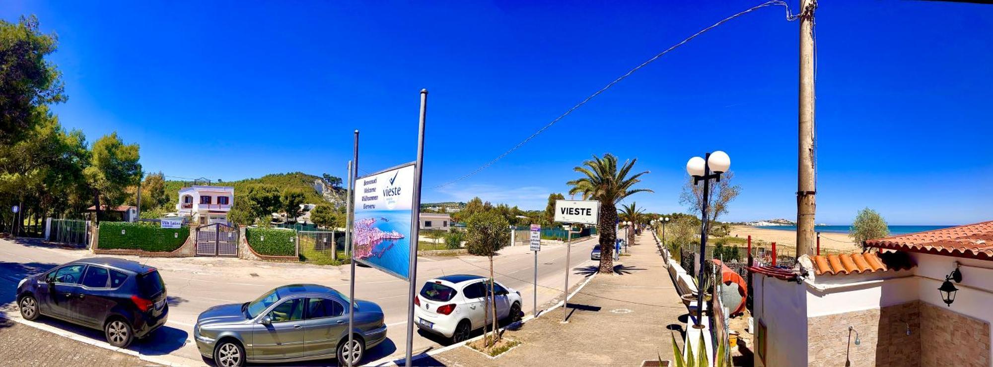 Villa Latino Vieste Bagian luar foto