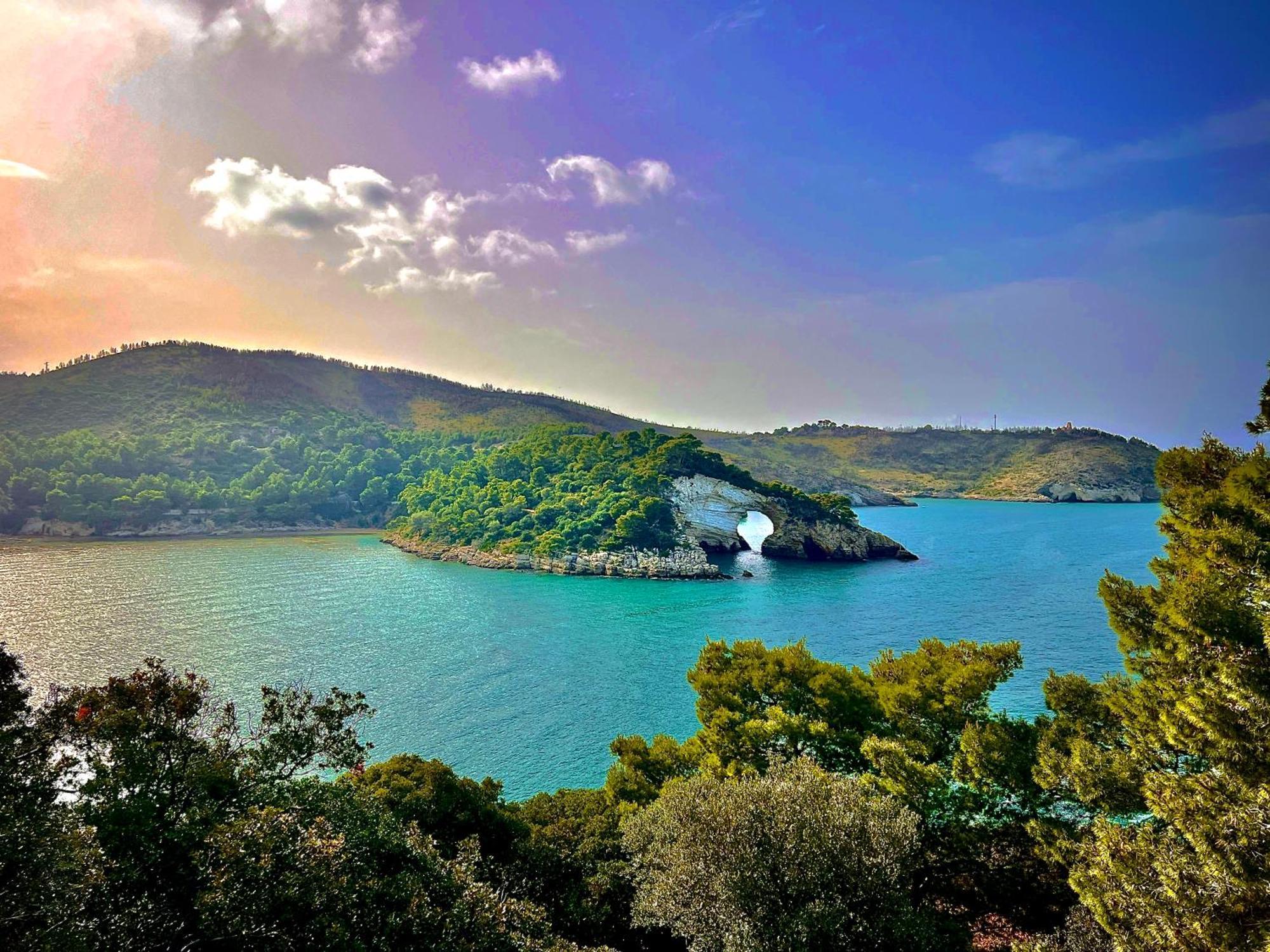 Villa Latino Vieste Bagian luar foto